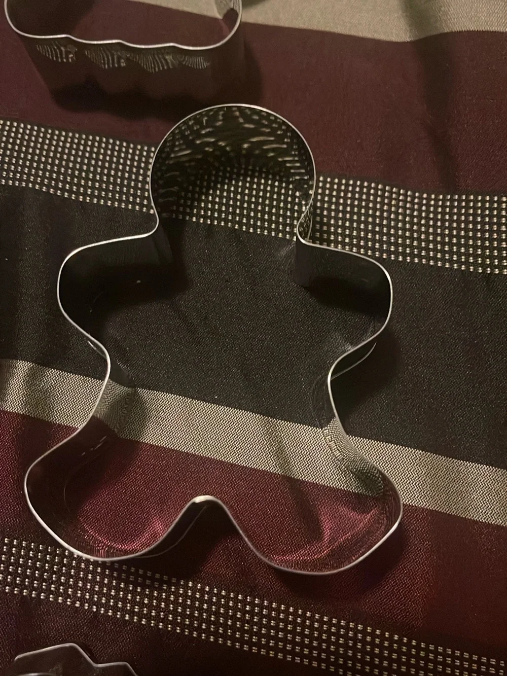 Stainless Steel Christmas Cookie Cutter Set - Silver Holiday Shapes